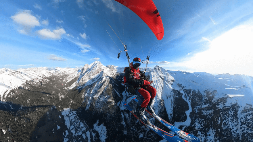 Ski to fly Marmolada