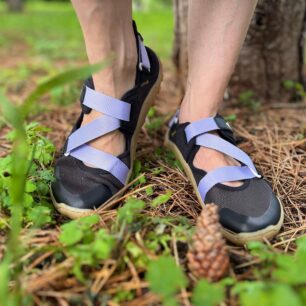 Vivobarefoot Tracker Sandal poskytují dostatečný prostor pro vaše chodidla.