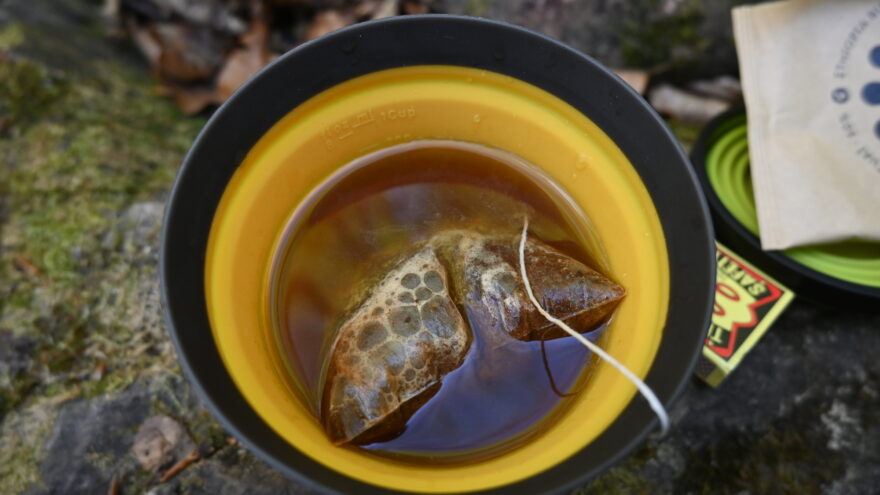 Po zalití stačí počkat 5 minut a káva DOUBLESHOT FLIRT je hotová