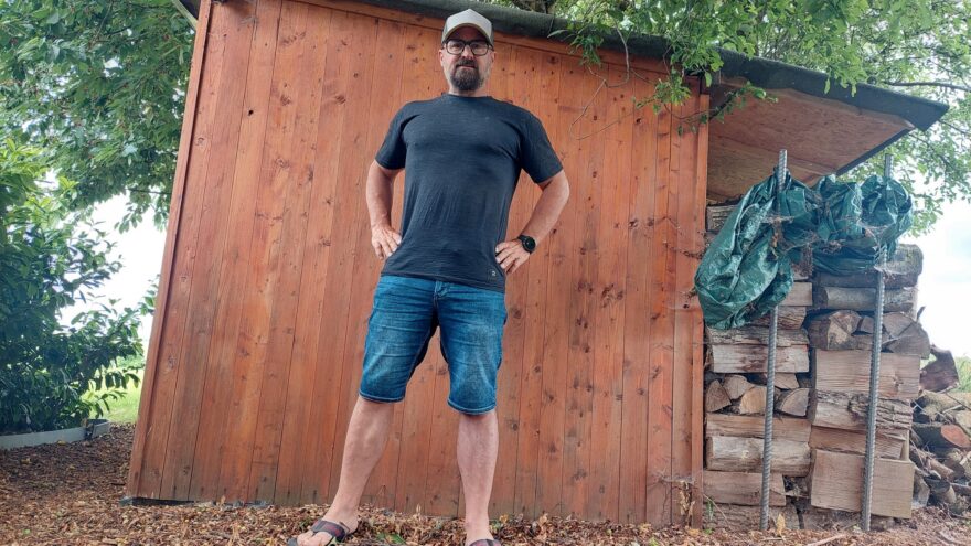 Jak sedí triko SENSOR MERINO CORDURA ve střihu regular fit