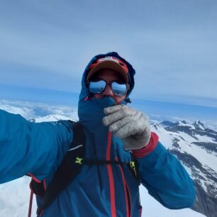 Výška límce a velikost kapuce na lezecké helmě - FLAMINGFOX STORM PROTECT PRO