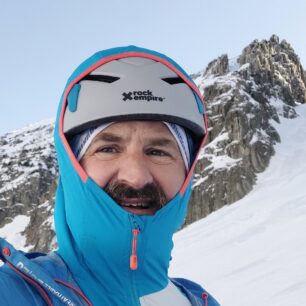 Testování bundy Direct Alpine Dru na skialpech v Krkonoších