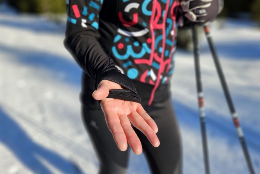 Rukávy mají otvor na palec - NORTHFINDER POLARTEC® KRIZNA 2