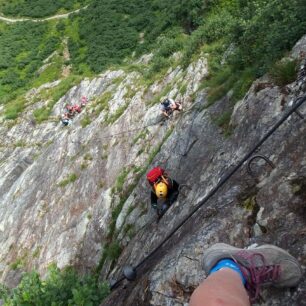Okolí Innsbrucku je rájem pro milovníky ferrat.