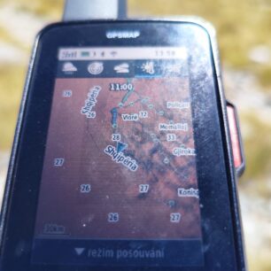Předpovědní teplotní mapa - GARMIN GPSMAP 67i