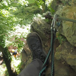 Na ferratě nejsou úplně doma, ale dá se - TOPO ATHLETIC TRAILVENTURE 2 WP M