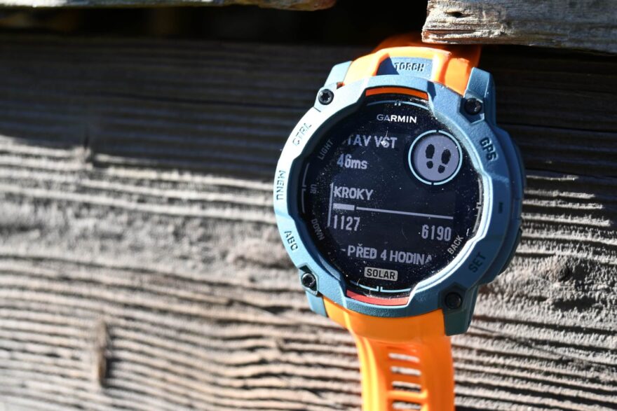 Dneska bych měl ještě něco nachodit - GARMIN INSTINCT 3 SOLAR