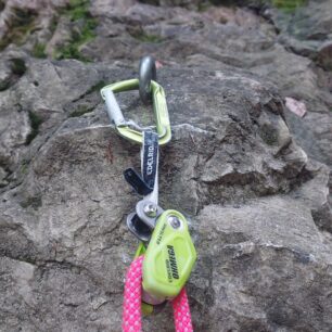 EDELRID OHMEGA je určen do prvního jistícího bodu