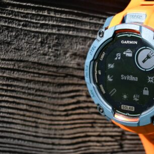 Nabídka základního menu po stisknutí tlačítka CTRL - GARMIN INSTINCT 3 SOLAR