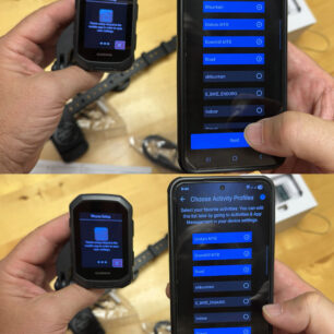 V Garmin EDGE MTB jsou přednastaveny aktivity Mountain, Enduro MTB, Downhill MTB a Road, z dalších jsme přidali Gravel