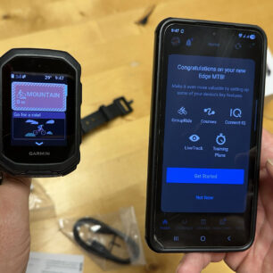 Základní nabídka dostupná přes mobilní aplikaci Garmin Connect