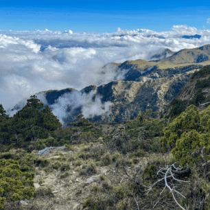 Přechod největšího tchajwanského parku Yushan
