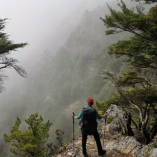 Přechod největšího tchajwanského parku Yushan