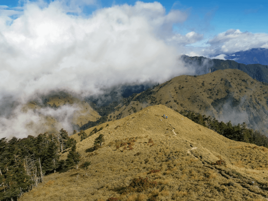 Přechod největšího tchajwanského parku Yushan