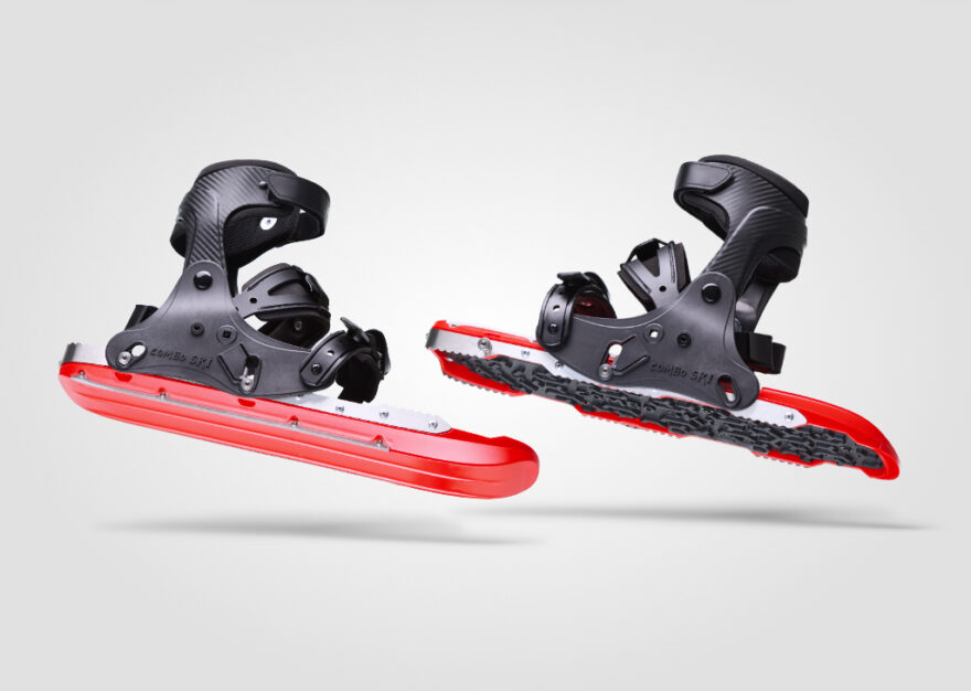 Nová generace Combo Ski 2.0 s vyššímii zuby, hmotností 1070 g a pevnější konstrukcí s lepší fixací na bočnicích