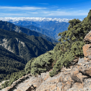 Přechod největšího tchajwanského parku Yushan