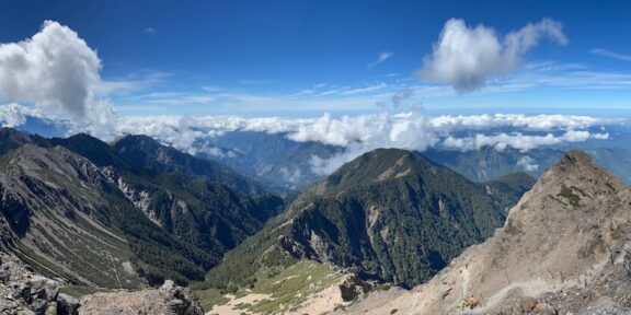Přechod divokých nefritových hor na Tchai-wanu