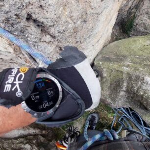 Hodinky POLAR GRIT X2 PRO při lezení a výkonu povolání horského vůdce