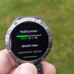 Informace o nahraných mapách - POLAR GRIT X2 PRO