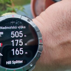 Jak jsem byl vysoko a kolik jsem stoupal nebo klesal?- POLAR GRIT X2 PRO