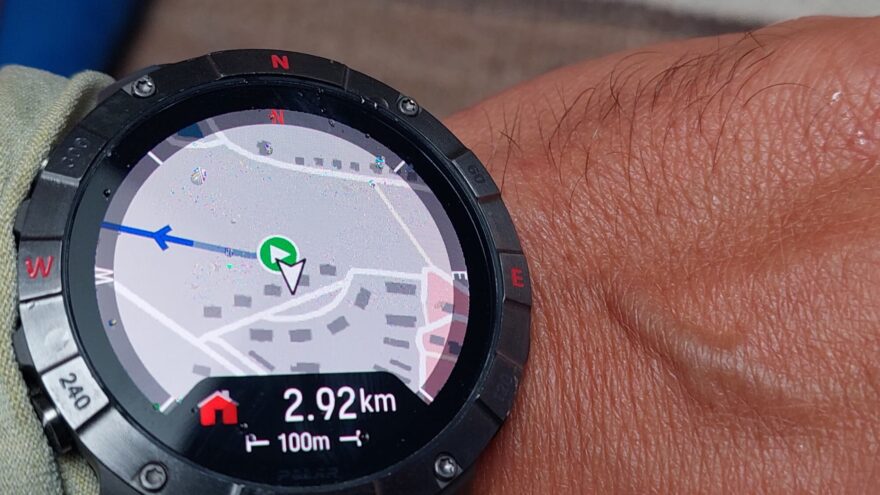 Návrat po trase - POLAR GRIT X2 PRO