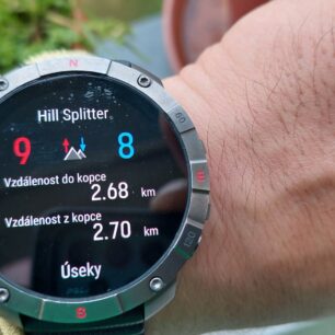 Poměr stoupání a klesání - HILL SPLITTER- POLAR GRIT X2 PRO