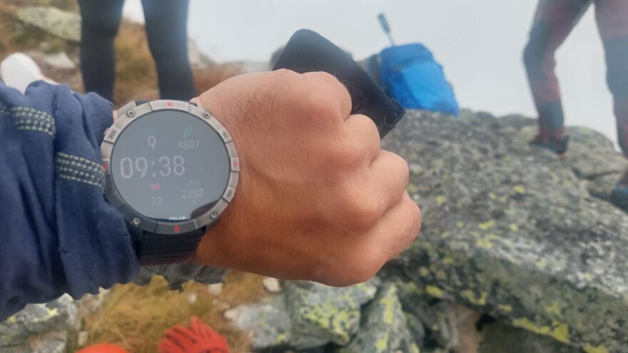 Používání hodinek POLAR GRIT X2 PRO ve Vysokých Tatrách