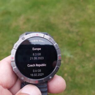 Seznam nahraných map - POLAR GRIT X2 PRO