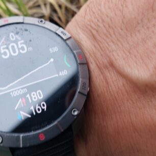 Třetí infopanel při aktivitě BĚH - POLAR GRIT X2 PRO