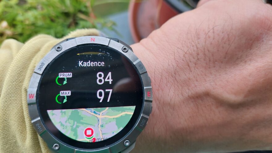 Zajímá mě kadence? Bác! A je tady.- POLAR GRIT X2 PRO