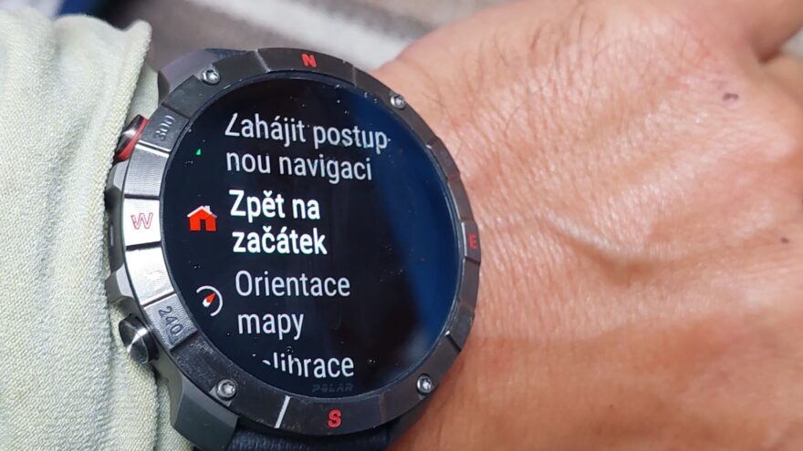 Ztratili jste se? Tak zpět na začátek! - POLAR GRIT X2 PRO