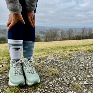 Bota vypadá úzce, ale v přední části bylo dost prostoru pro prsty i celkově na šířku - NORTHFINDER GAIRU