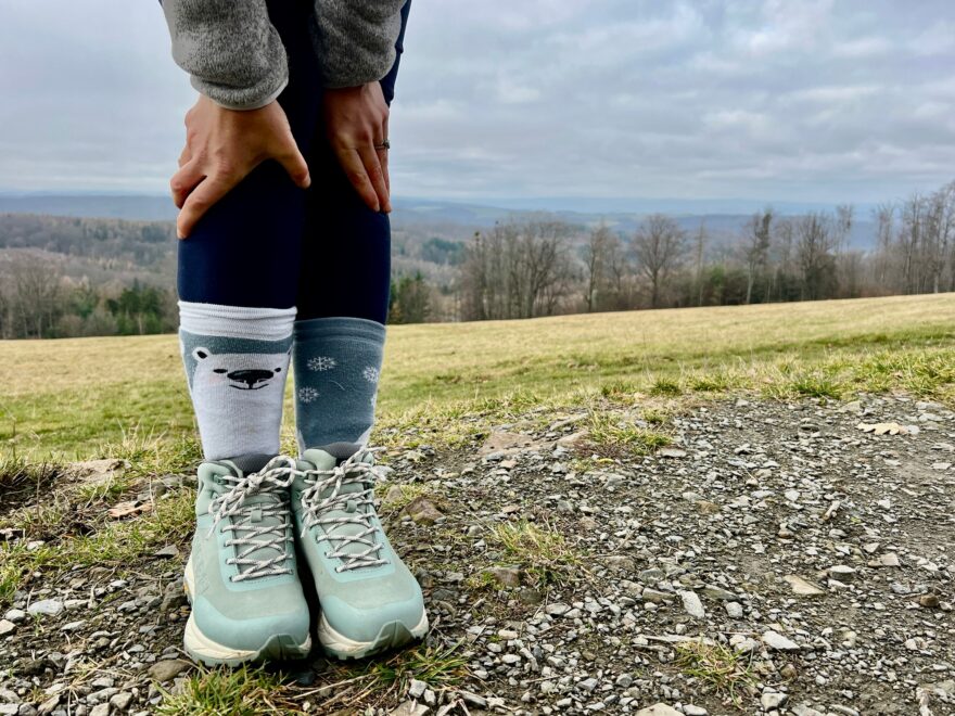 Bota vypadá úzce, ale v přední části bylo dost prostoru pro prsty i celkově na šířku - NORTHFINDER GAIRU