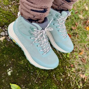 Krásné barevné sladění celé boty NORTHFINDER GAIRU se mi moc líbilo