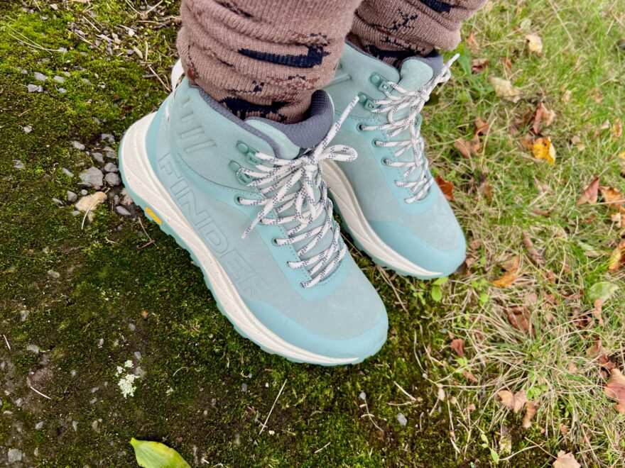 Krásné barevné sladění celé boty NORTHFINDER GAIRU se mi moc líbilo