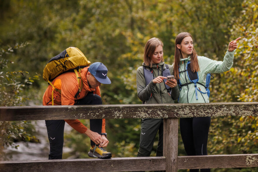 Membrána Powertex udržela vodu venku, ale boty zůstaly prodyšné - Salewa Pedroc 2 Mid PTX W