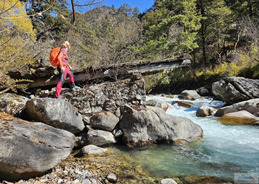 Boty Northfinder XS Trek Evo MERU1 zvládly kompletní trek Bhútánem