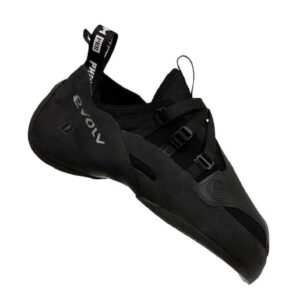 Perfektní stahování fixuje skvěle nohu v lezečce a nedovolí rotaci nohy v ní - EVOLV PHANTOM PRO MV-LV