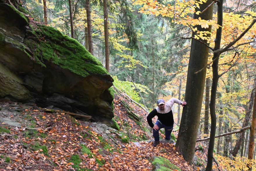 Triko SENSOR MERINO EXTREME UP při práci na lezeckém průvodci Krkonoše