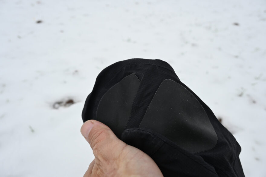 Drobná újma po celosezónním používání - WARMPEACE PALČÁKY