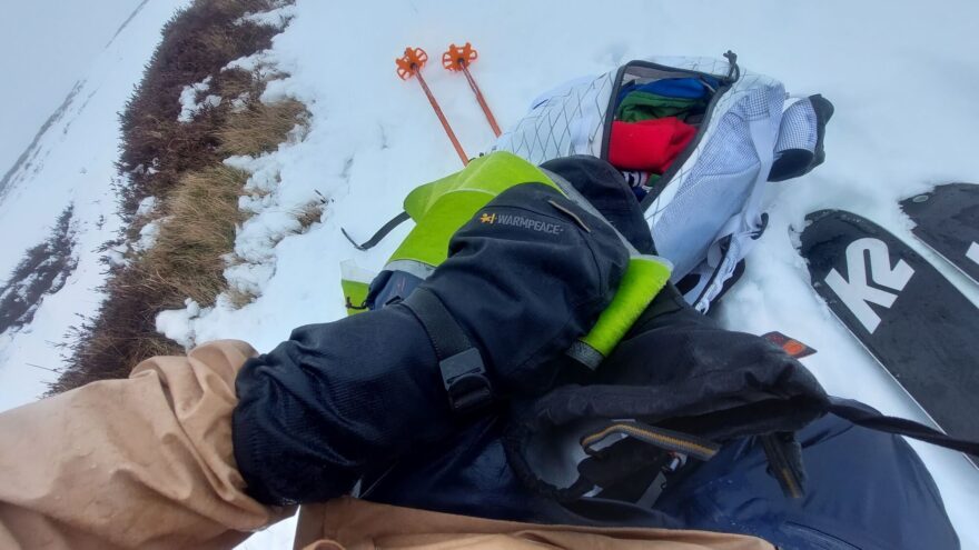 Natáhnout rukavice WARMPEACE PALČÁKY je otázkou několika vteřin