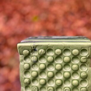 Detail opravené karimatky