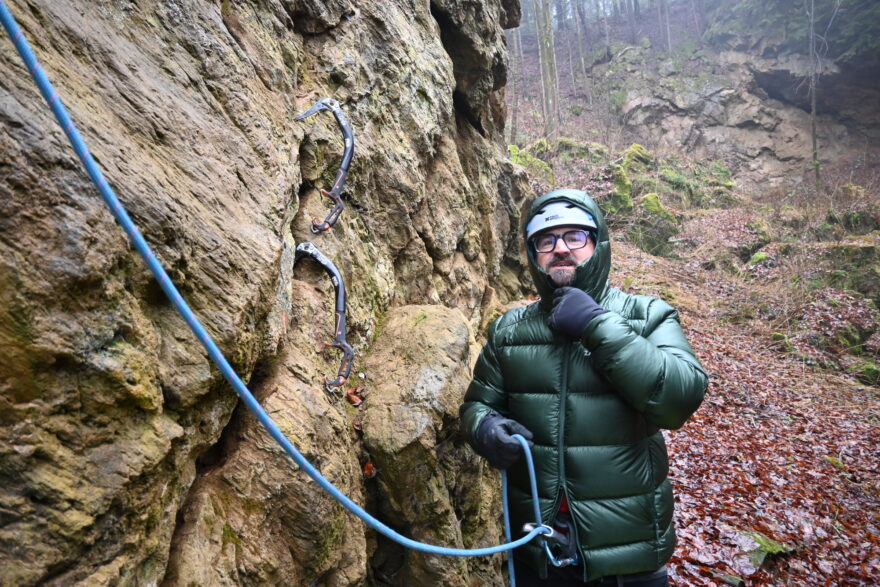 Dostatečně chráněný krk vysokým límcem - ZAJO ALTO MEN'S WINTER DOWN JACKET