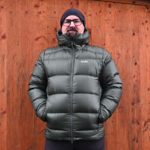 Péřovka ZAJO ALTO MEN'S WINTER DOWN JACKET v barevné verzi Dark Green