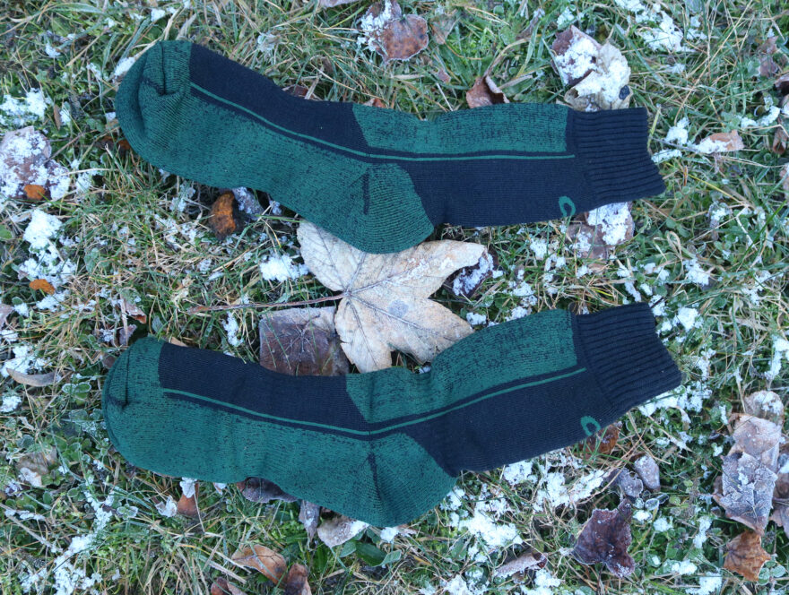 PRO-MERINO ponožky během testování