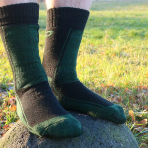 PRO-MERINO ponožky fungovaly skvěle i po desítkách kilometrech v divočině