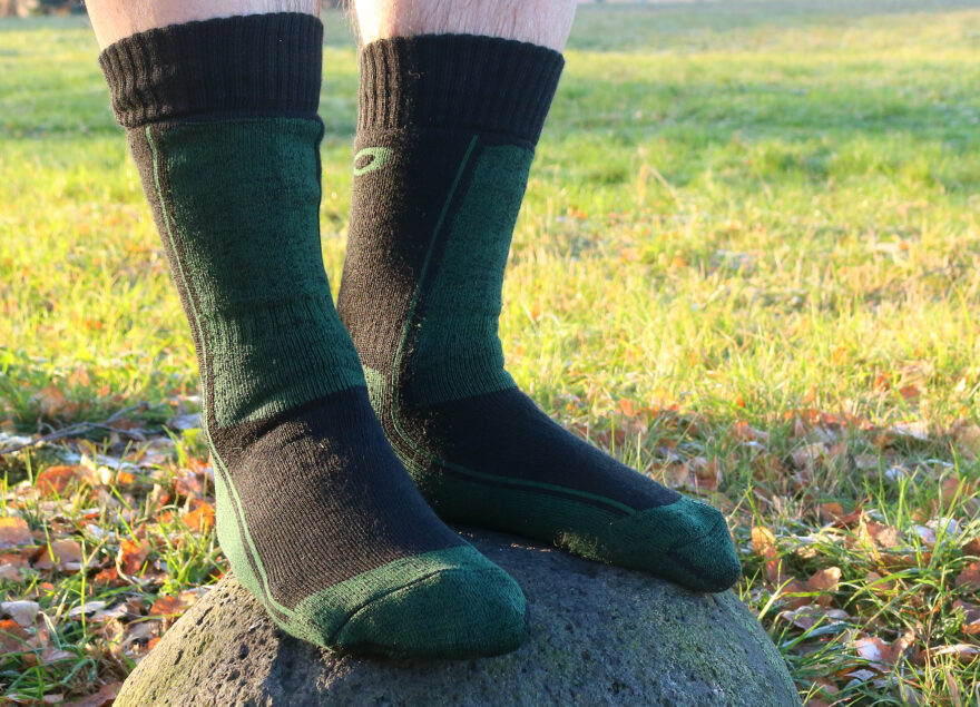 PRO-MERINO ponožky fungovaly skvěle i po desítkách kilometrech v divočině