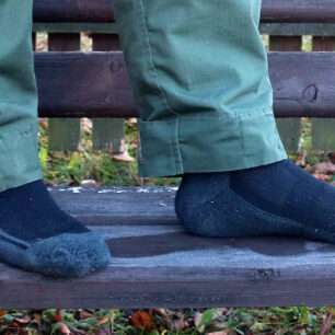 PRO-OPS – CELOROČNÍ ANTIBAKTERIÁLNÍ PONOŽKY - zesílené partie chrání nohu a i prodlužují životnost ponožek