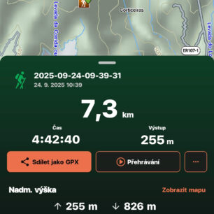 Přehled o trase můžete mít na svém mobilu prakticky v reálném čase pomocí Bluetooth