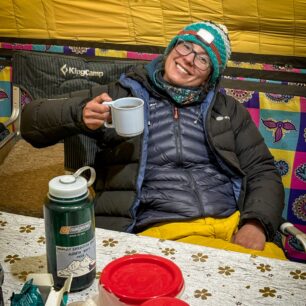 Doplnění energie v Base Campu